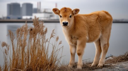 Close up of a heart-shaped wooden piece burning amidst gray ash and glowing embers, creating dynamic patterns of flame in natural light for creative designs