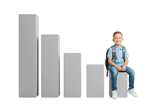 children with growth graph