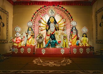 maa durga puja in West bengal 2025
