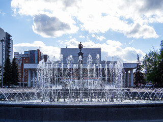 Theater Square, Krasnoyarsk, Russia