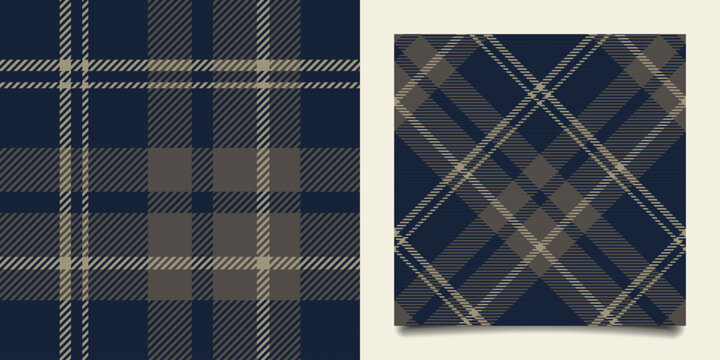 Plaid pattern seamless tartan check plaid for skirt, tablecloth, blanket, duvet cover or other modern textile print