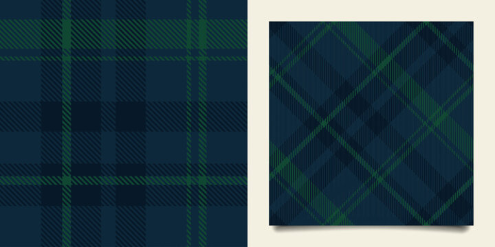 Plaid pattern seamless tartan check plaid for skirt, tablecloth, blanket, duvet cover or other modern textile print