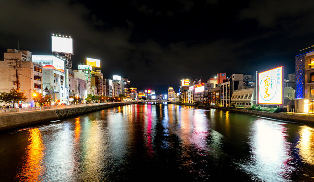 福岡県・博多　中洲夜景