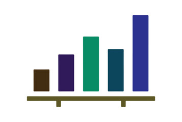 Bar Chart Icon Design
