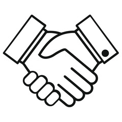 handshake vector format, hand shake vector, handshake vector illustration 