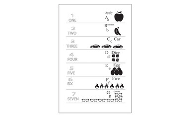 kids activity alphabet letter book template