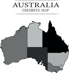 australia map