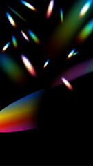 光のリークエフェクトのベクター素材