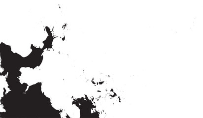 Gray distressed horizontal brush strokes on white background grunge texture