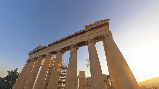 Parten&oacute;n, templo de Atenea en Grecia, centro religioso de la cultura griega.