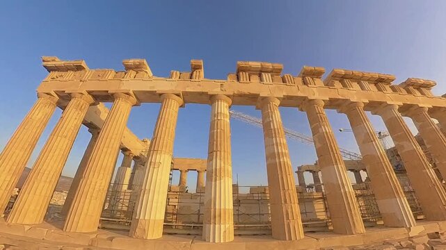 Parten&oacute;n, templo de Atenea en Grecia, centro religioso de la cultura griega.