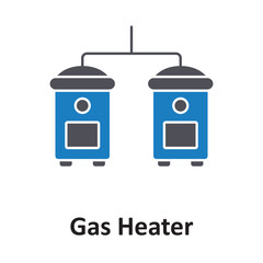 Building heater Vector icon which can easily modify or edit