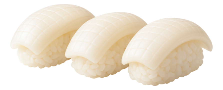 A thin slice of honey cake with alternating layers of dark and light cream, presented on a minimalist black plate.