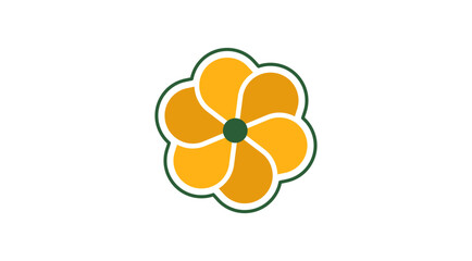 flower logo shape