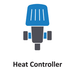 Heat controller Vector icon which can easily modify or edit