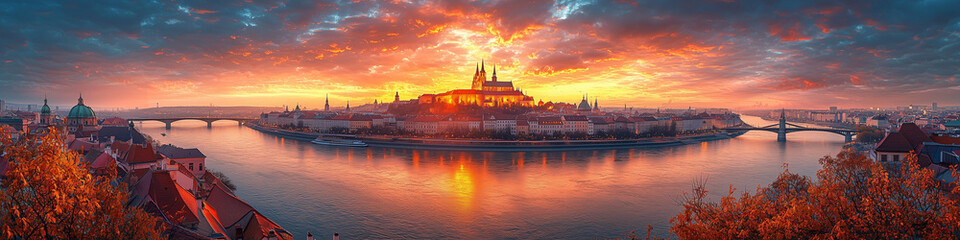 Bratislava Morning Skyscape