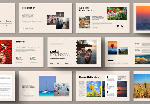 Creative Portfolio Presentation Template