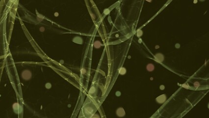 Warm Yellow Handmade Paper with Fiber Texture.