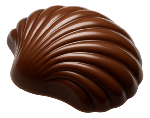 Round caramel lollipop with an opaque, matte surface, mounted on a white paper stick.