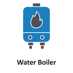 Electric heating Vector icon which can easily modify or edit