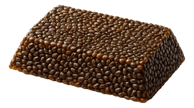 Traditional Linzer cookie with a generous dusting of icing sugar and a small circular jam window on a vintage floral saucer