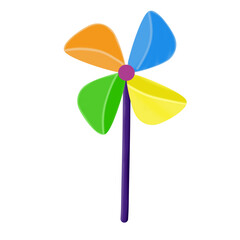 colorful pinwheel toy for kids