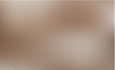 Fototapeta premium Soft nude and beige backgrounds add warmth to minimalist compositions. Abstract waves on a blurred beige brown background. Universal nude blurred background with abstract waves.