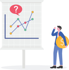 Money decision, investment choice, profit option, buy or rent, pay off debt or invest
