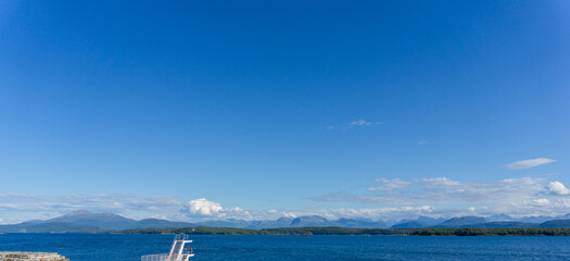 Majestic Norwegian Mountains Overlooking the Fjords of Molde