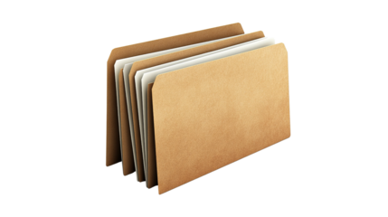 Document file folder icon transparent background