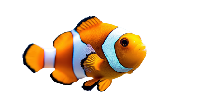 Clownfish on a transparent background Transparent