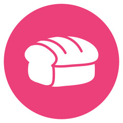 Bread icon vector image. Can be used for Morning and Breakfast.