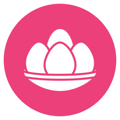 Eggs icon vector image. Can be used for Morning and Breakfast.