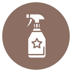 Sparay Bottle icon vector image. Can be used for House Cleaning.