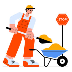  Wheels And Shovels PNG file on transparent background