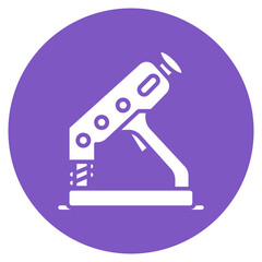 Riveter icon vector image. Can be used for Electrician Tools.