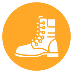 Electrician Boots icon vector image. Can be used for Electrician Tools.
