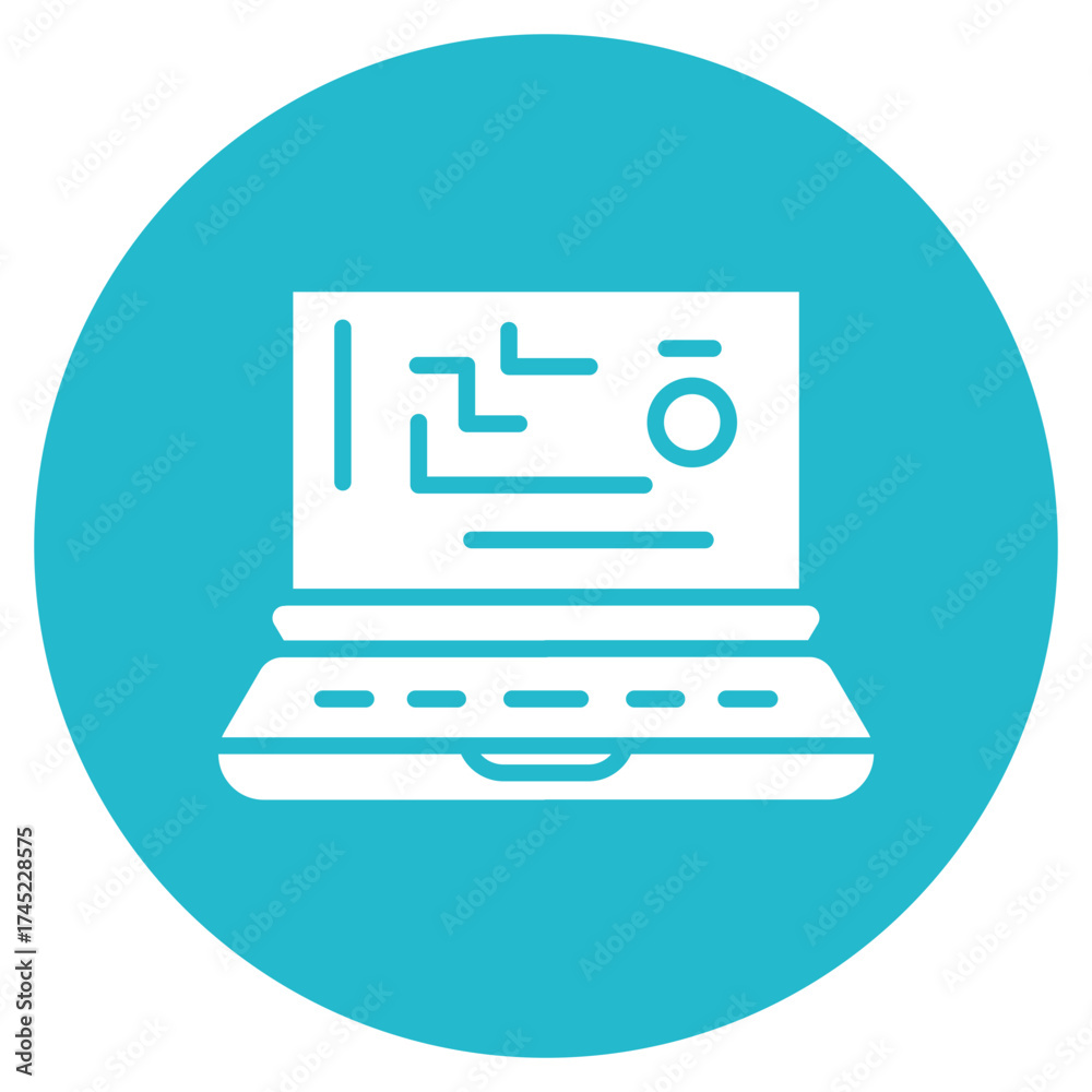 Wall mural code refactoring icon vector image. can be used for computer programming.