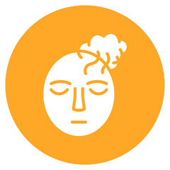 Face Steam icon vector image. Can be used for Spa.