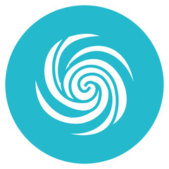 Vortex icon vector image. Can be used for Science Fiction.