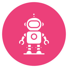 Nanobot icon vector image. Can be used for Science Fiction.