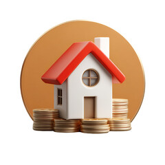 Safeguarding your future with secure home ownership and investment growth against a golden circle