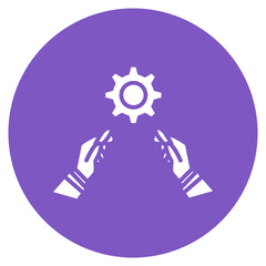 Collaboration icon vector image. Can be used for Personality Traits.