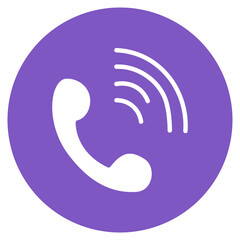 Call icon vector image. Can be used for Contact Us.