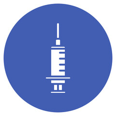 Vaccination Syringe icon vector image. Can be used for Infectious Diseases.