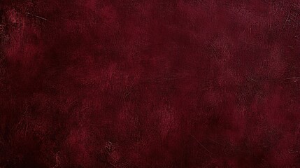 Vibrant dark red abstract grunge paint texture background, artistic creative backdrop