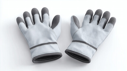 Grey Coated Work Utility Safety Gloves