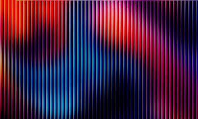 Abstract colorful vertical lines with vibrant gradient
