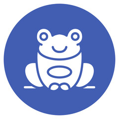 Knitted Frog icon vector image. Can be used for Art and Craft Supplies.