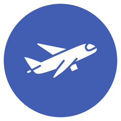 Jet Plane icon vector image. Can be used for Luxury.